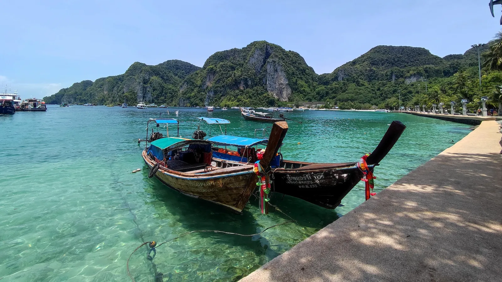 Barche locali thailandesi