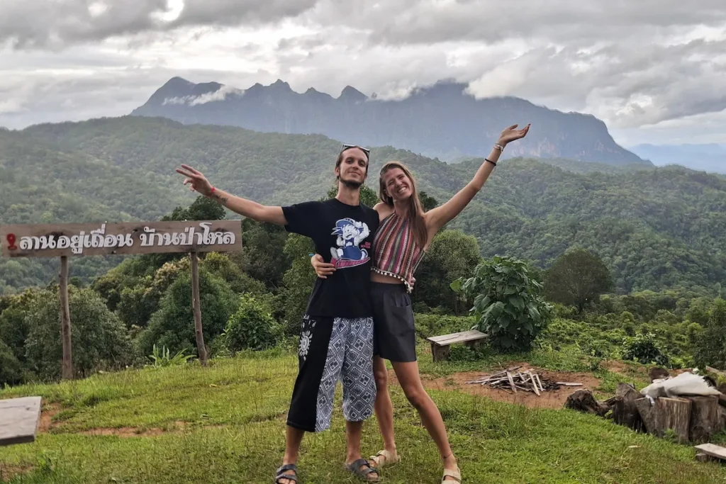 Enrico e Laura coppia di autori di questo blog che vivono il viaggio lento