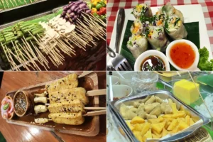 Snack thai da mercato vegan e gluten-free