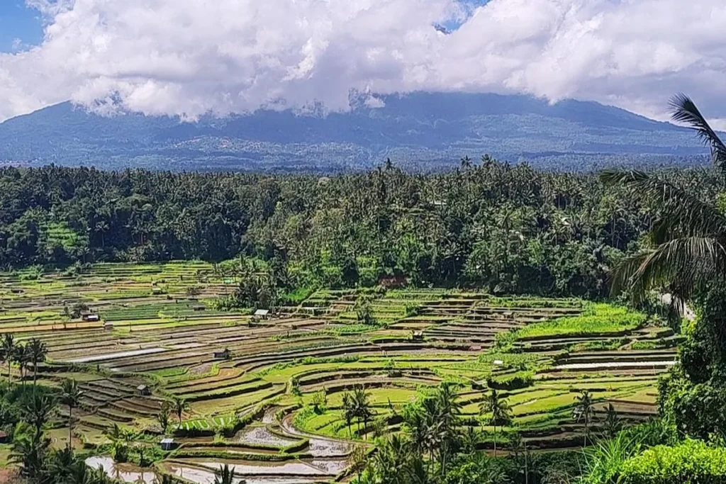 Monte Agung e risaie a Bali, fuori dalle mete turistiche